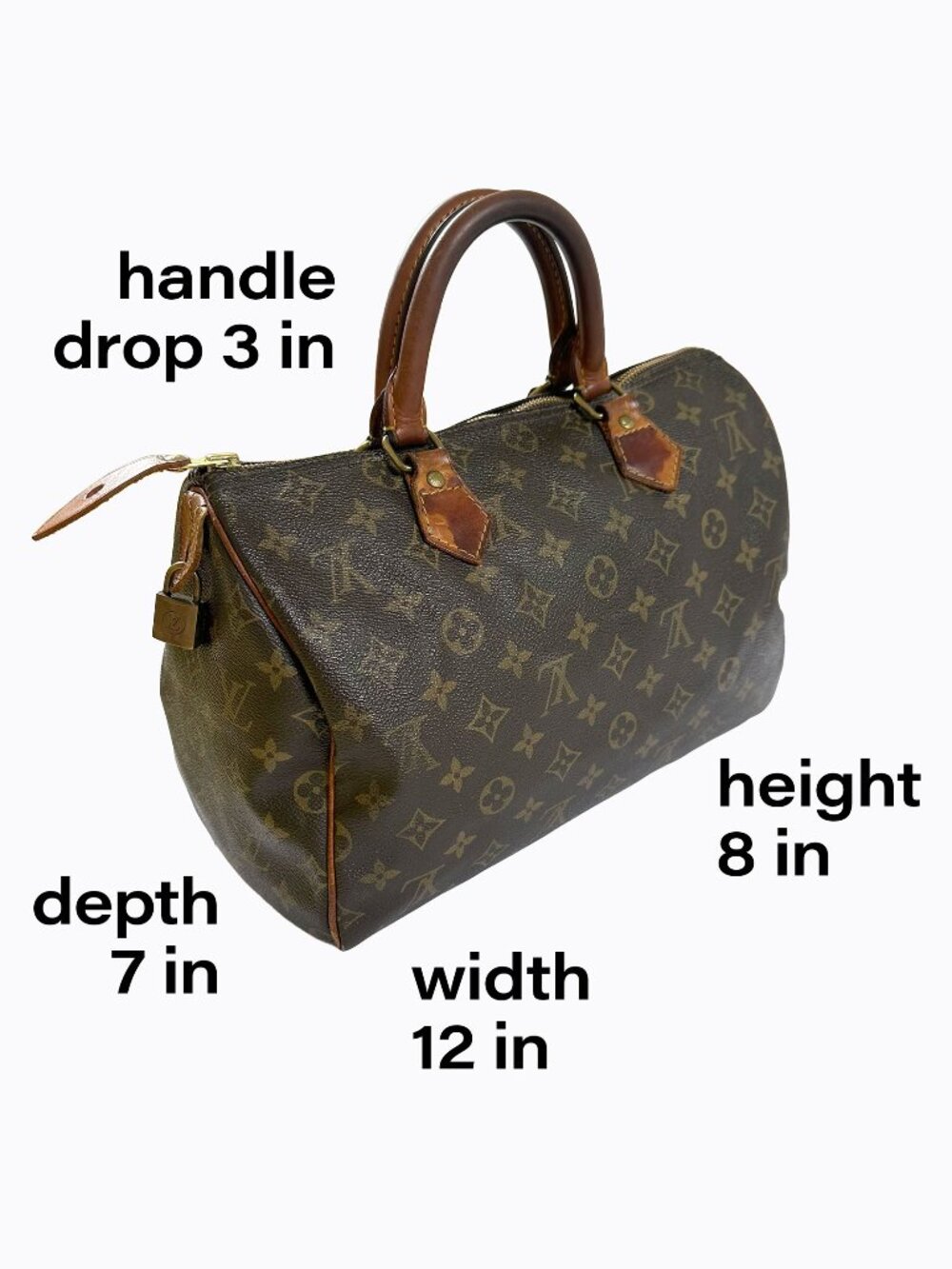Auth Louis Vuitton Speedy 30 Monogram Vintage 1986 LegitGrails Certified 863 FC - Picture 10 of 16